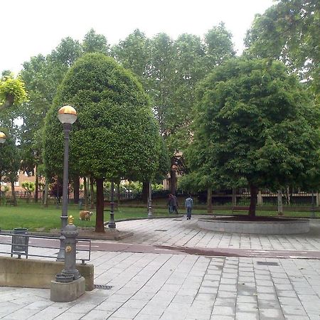 Pensión Parque del Ebro Logroño Exterior foto